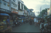 Die Jalan Malioboro in Jogjakarta