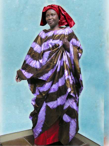 Der grand boubou in Dakar, Westafrika 2
